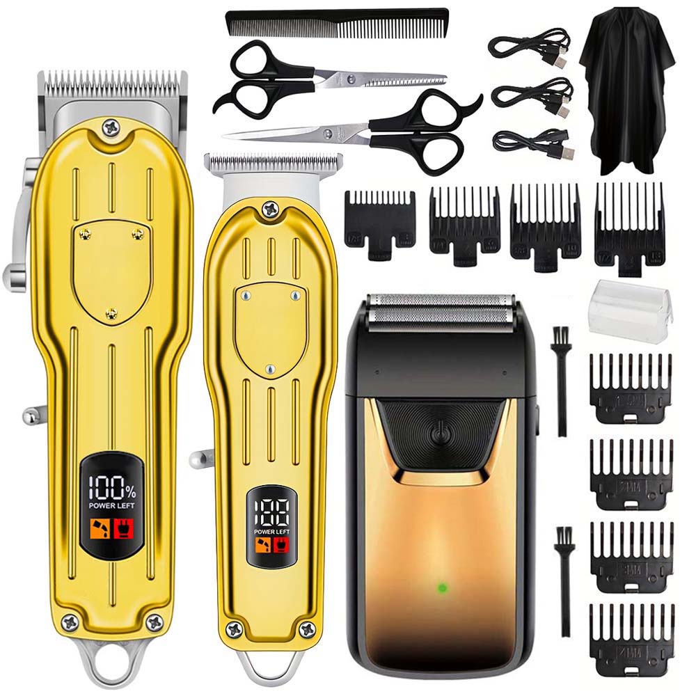 Men'S Grooming Haircut - Conjunto Profissional de Máquina de Cortar