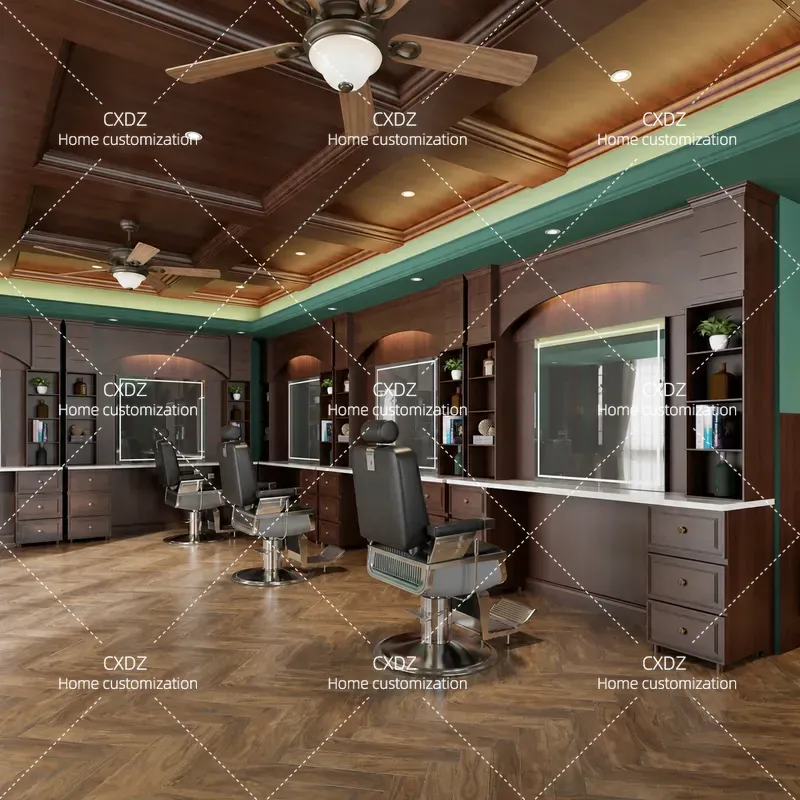 Men'S Grooming Mirror - Espelho de Cabeleireiro Retrô de Alta