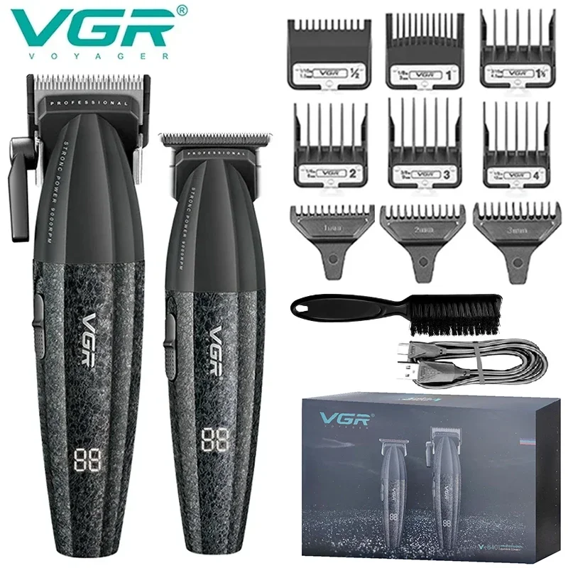 Men'S Grooming Haircut - Vgr profissional combo aparador de cabelo