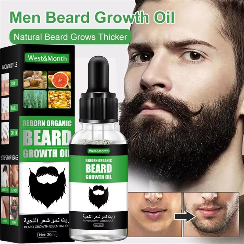 Beard Oil Growth - Óleo Essencial para Crescimento Rápido e