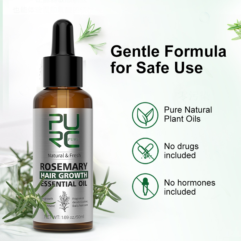 Purc óleo de alecrim para cres - Beard Oil Growth avaliação e preço