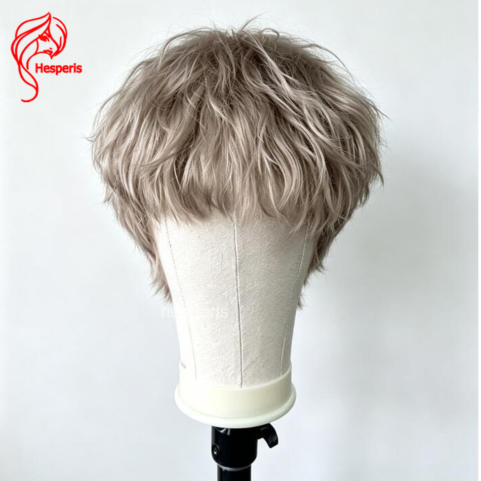 Peruca Curta Pixie Cut Hesperi - Men'S Grooming Haircut avaliação e preço