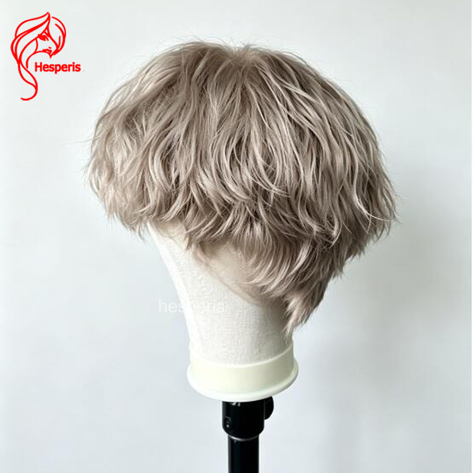Peruca Curta Pixie Cut Hesperi - Men'S Grooming Haircut avaliação e preço