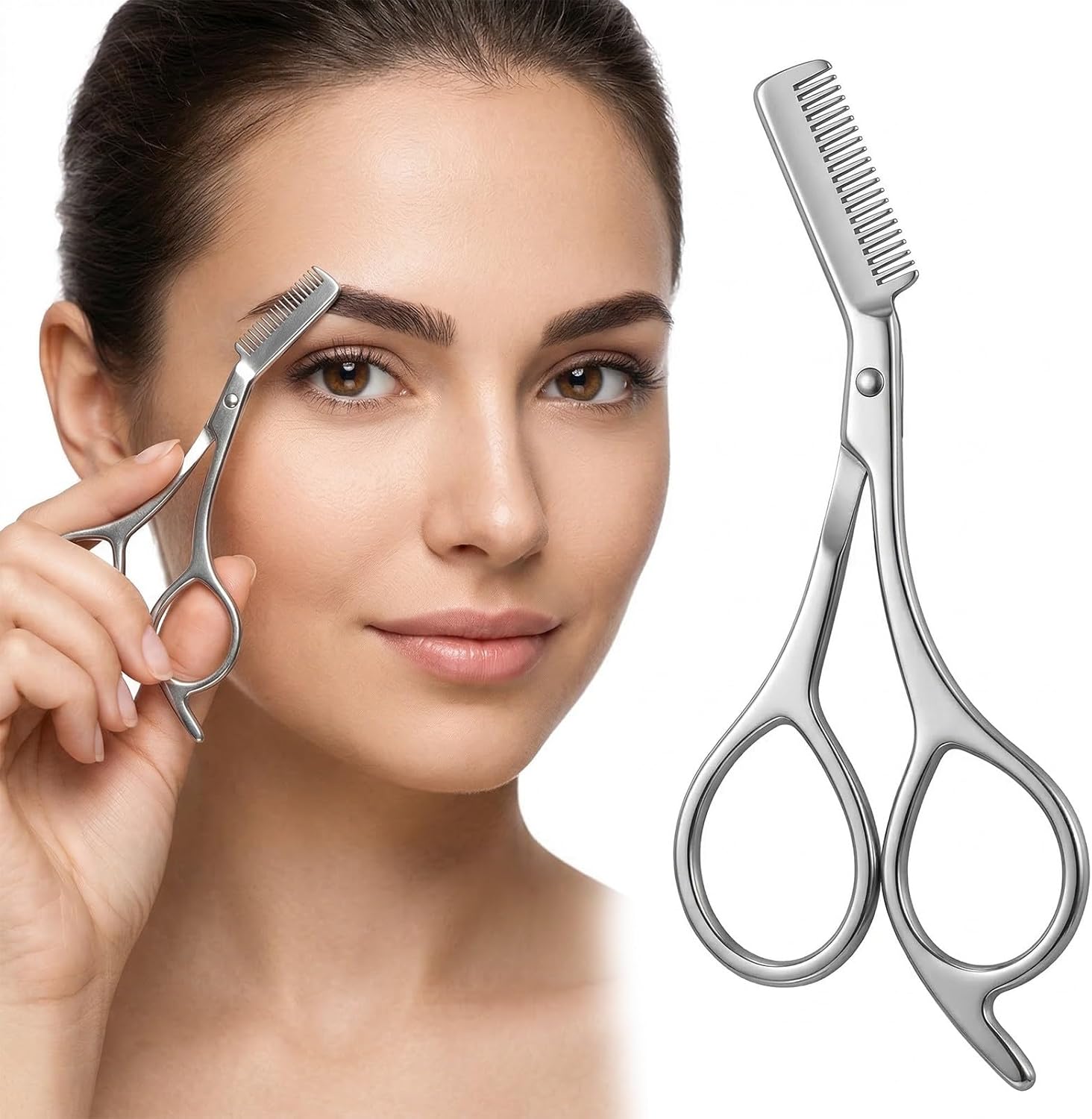 Tesoura de Sobrancelha em Aço  - Men'S Grooming Mirror avaliação e preço