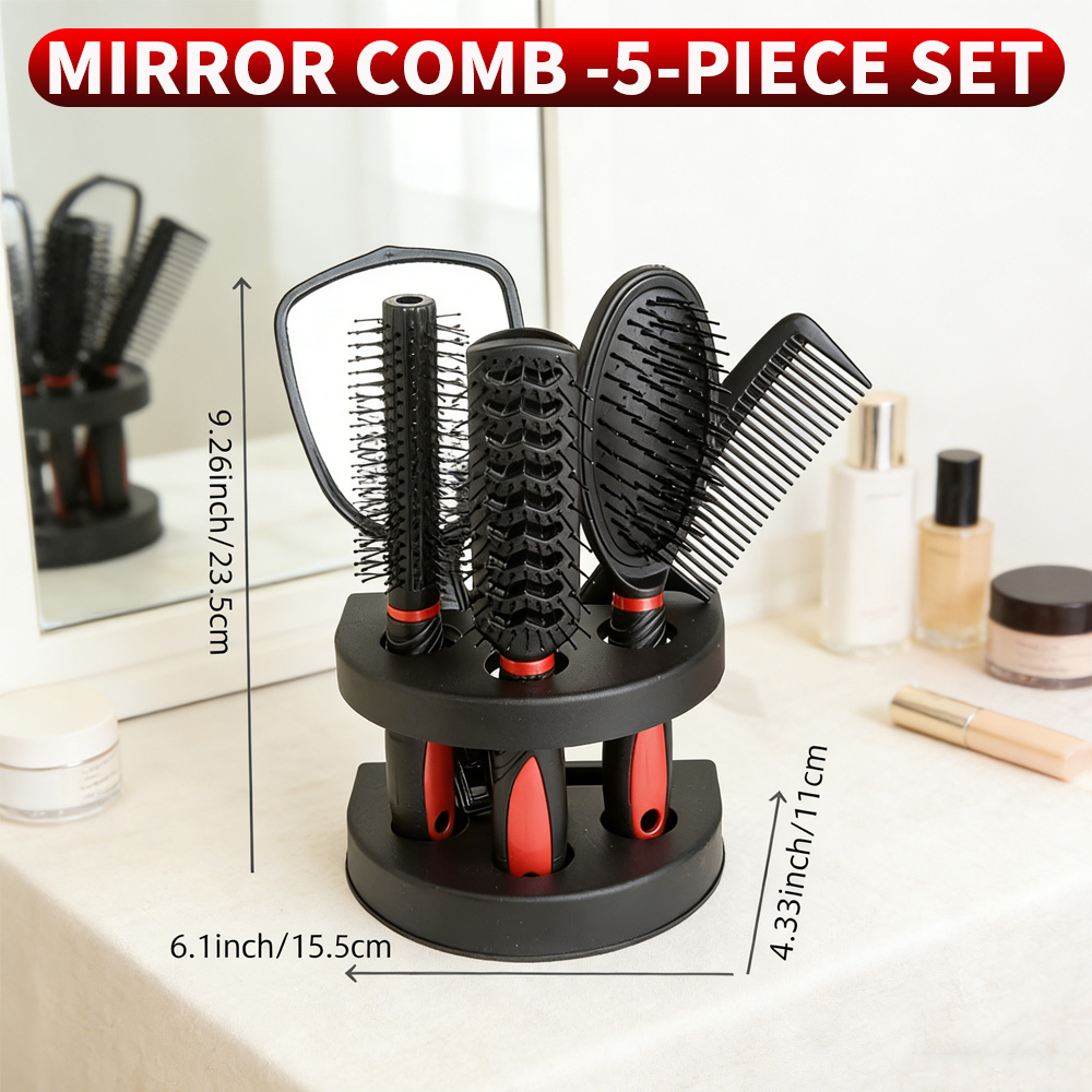 Conjunto de espelho e pente 5  - Men'S Grooming Mirror avaliação e preço
