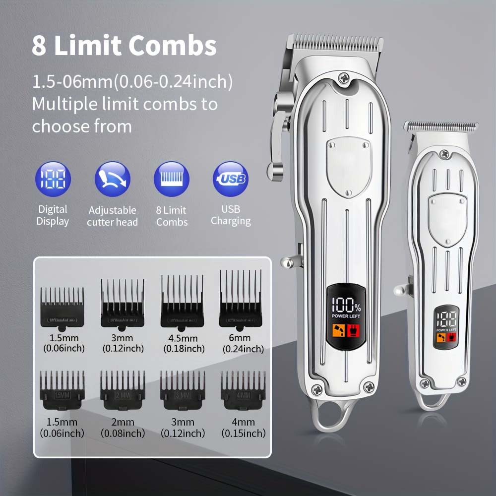 Conjunto Profissional de Máqui - Men'S Grooming Haircut avaliação e preço