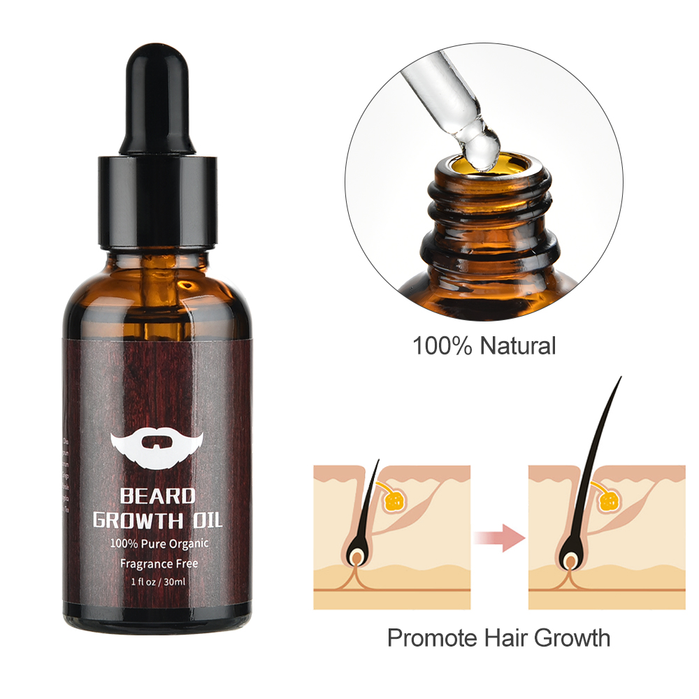 Kit de crescimento de barba ma - Beard Oil Growth avaliação e preço