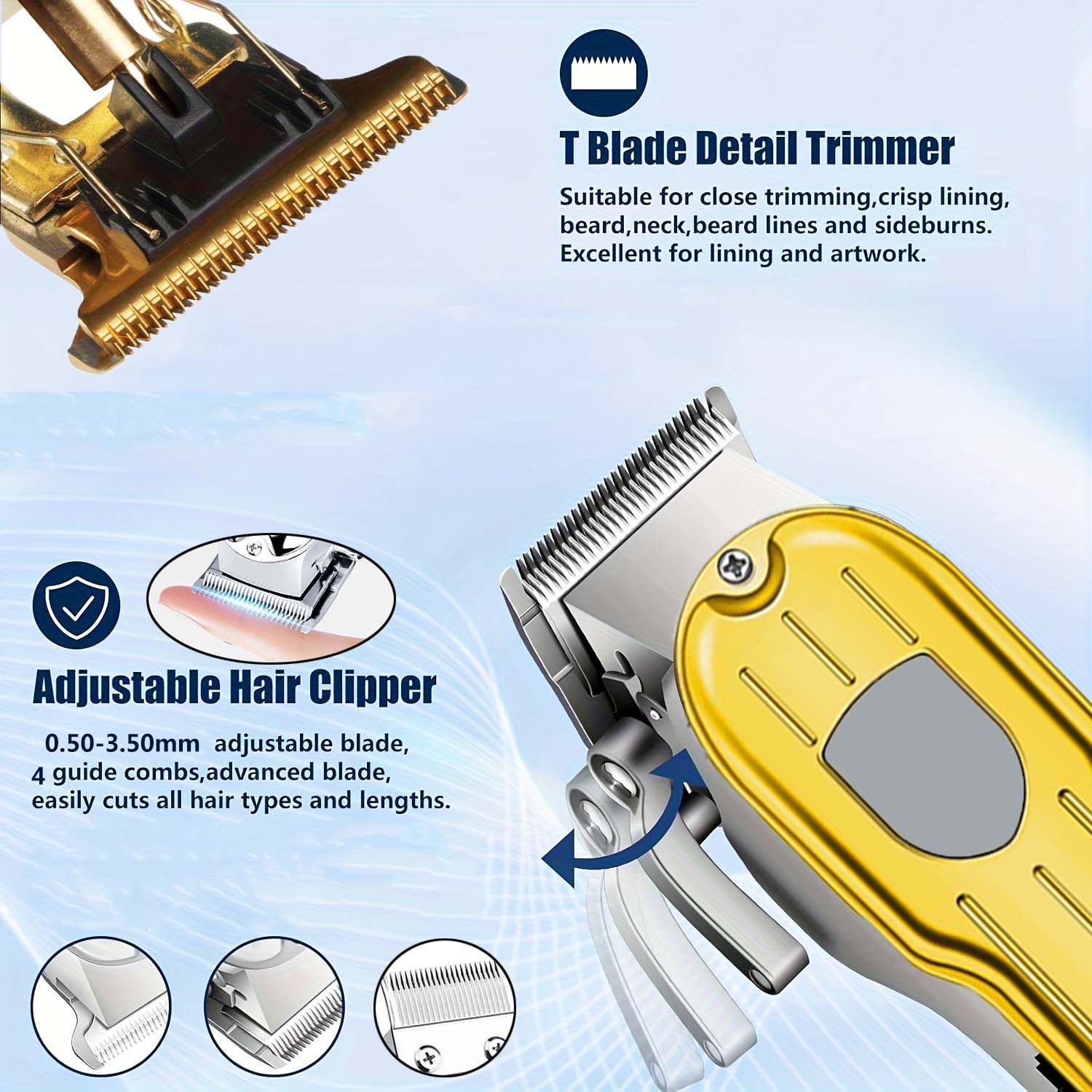 Conjunto 2 em 1 de Máquina de  - Men'S Grooming Haircut avaliação e preço