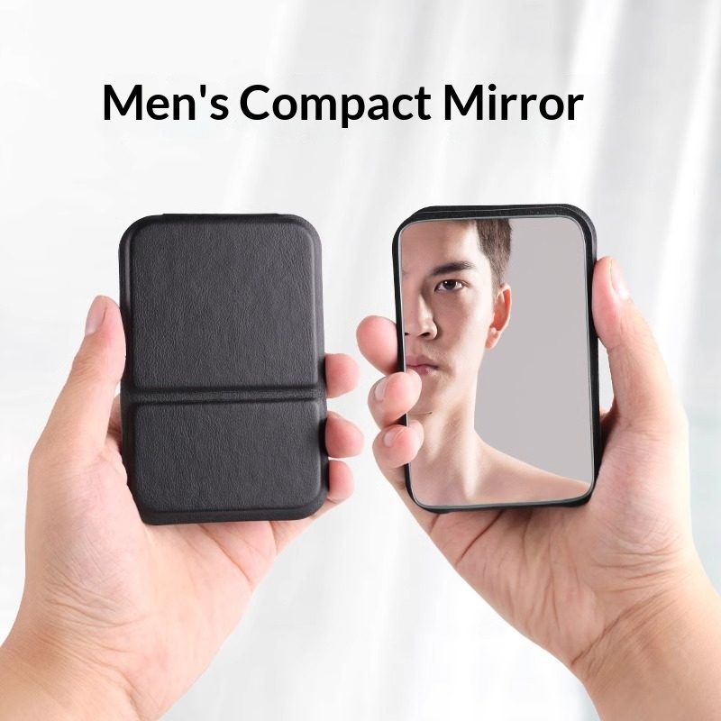Espelho Compacto Dobrável de C - Men'S Grooming Mirror avaliação e preço