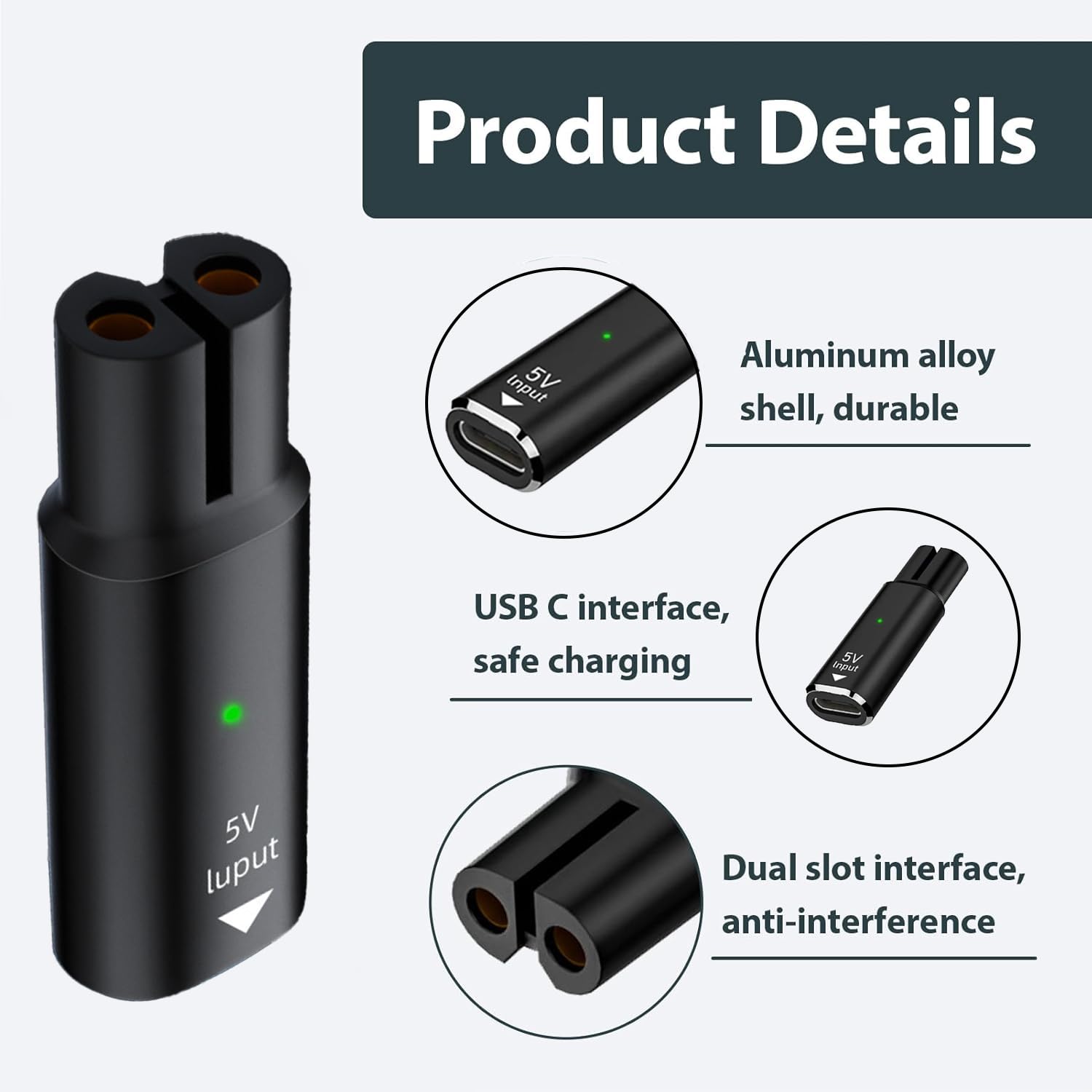 Adaptador de Carregamento USB  - Men'S Grooming Haircut avaliação e preço
