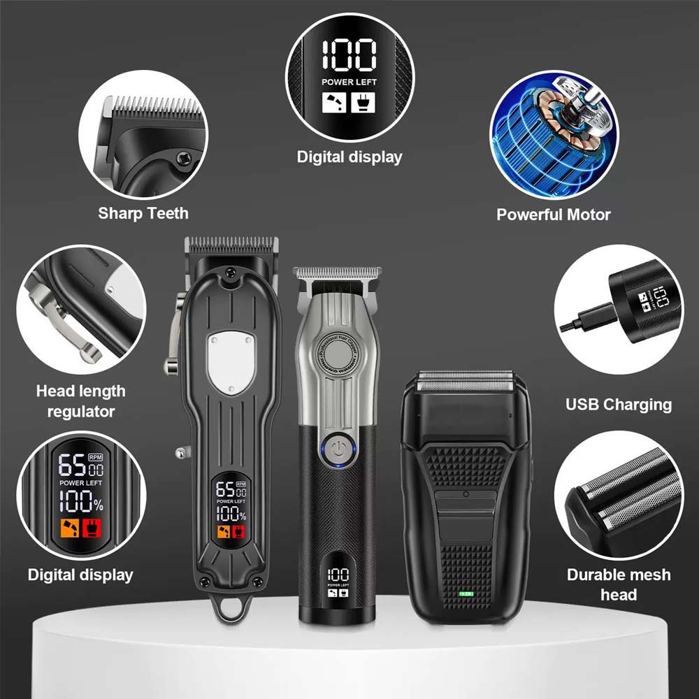 Conjunto profissional de corta - Men'S Grooming Haircut avaliação e preço