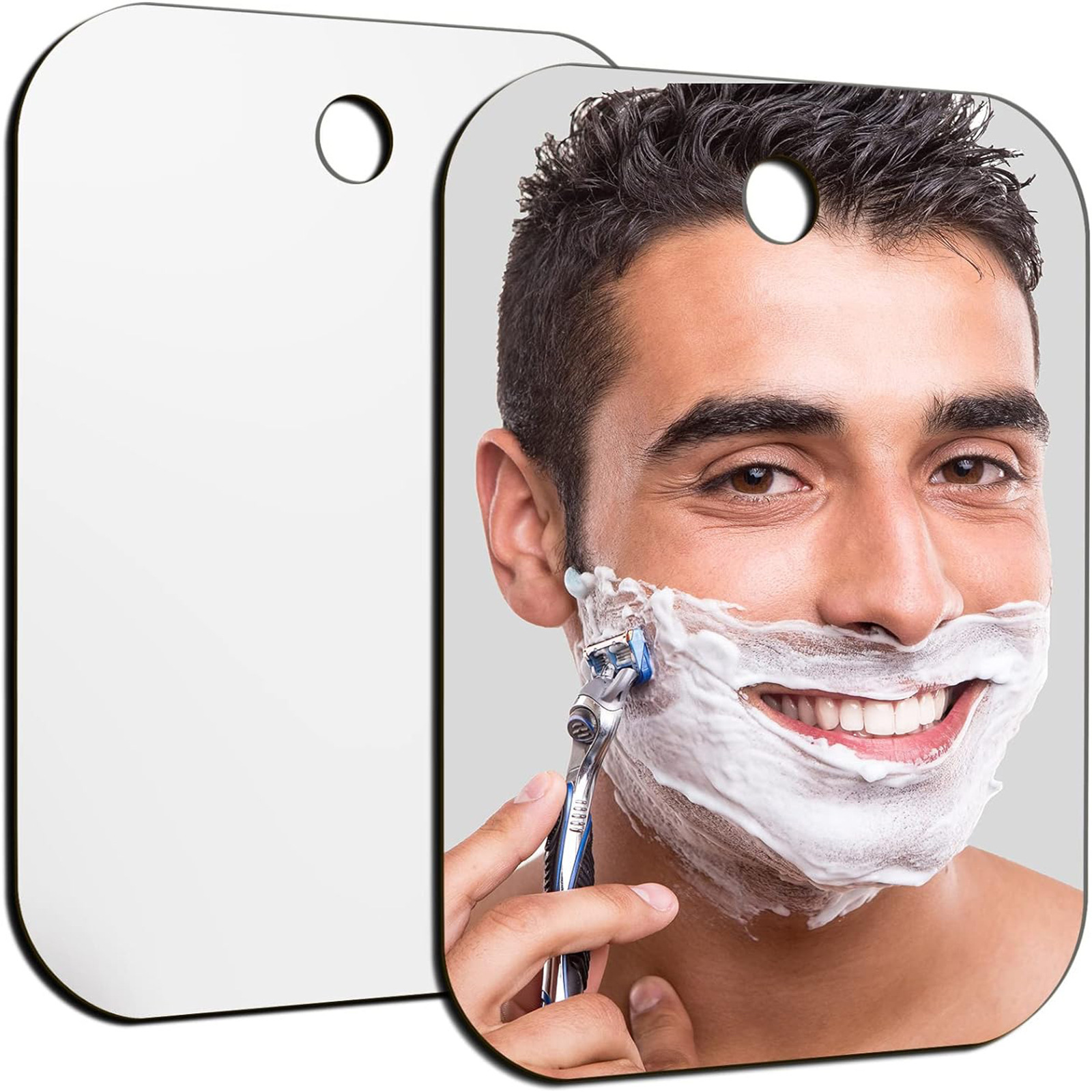 1PCS Espelho de Banheiro em Ac - Men'S Grooming Mirror avaliação e preço