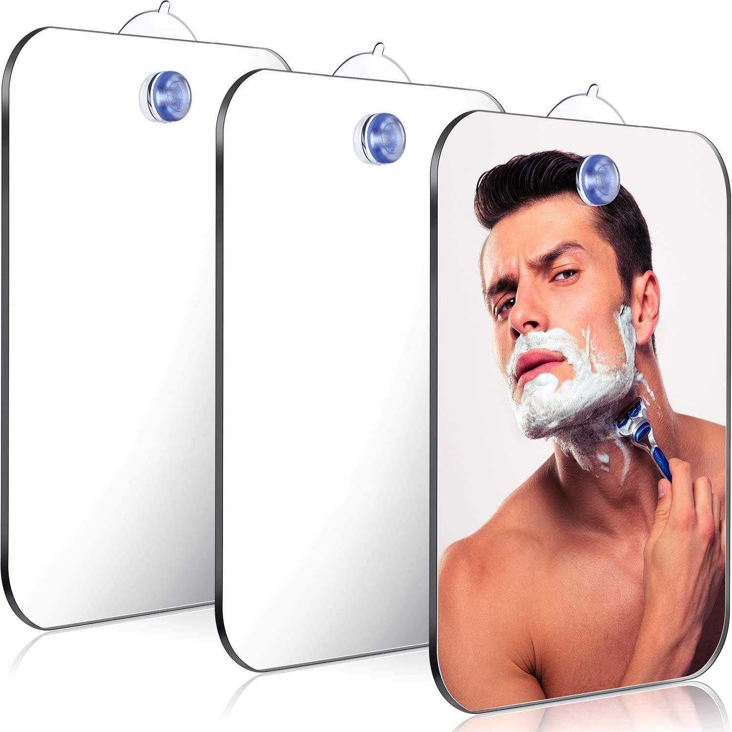 1PCS Espelho de Banheiro em Ac - Men'S Grooming Mirror avaliação e preço