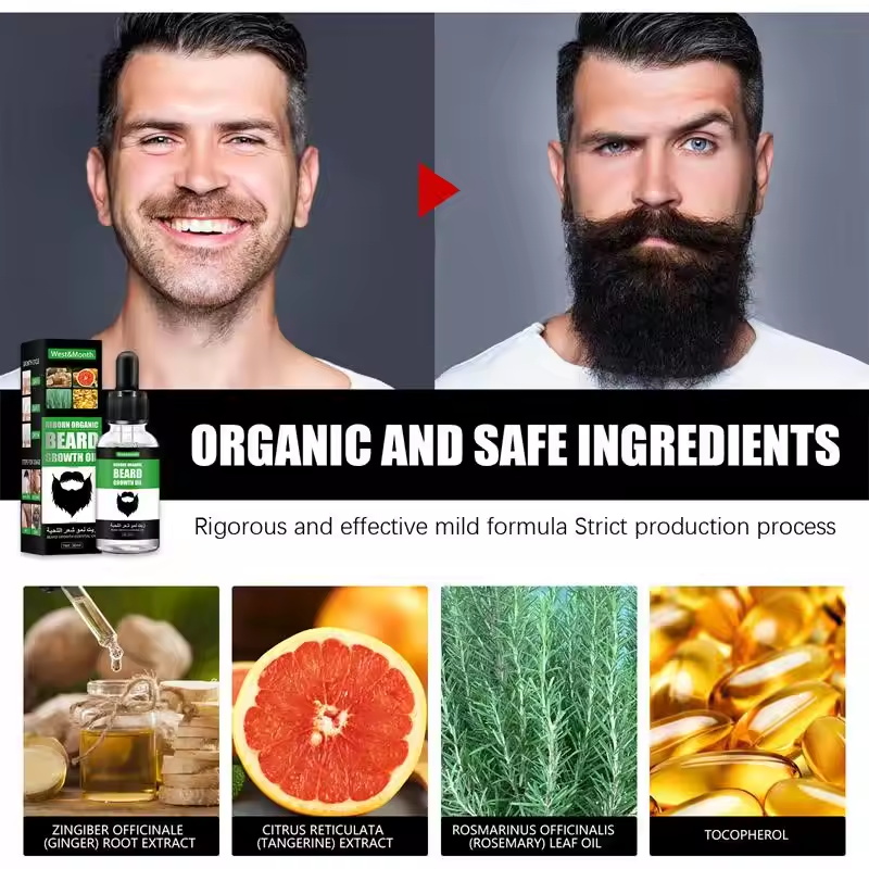 Óleo Essencial para Cresciment - Beard Oil Growth avaliação e preço