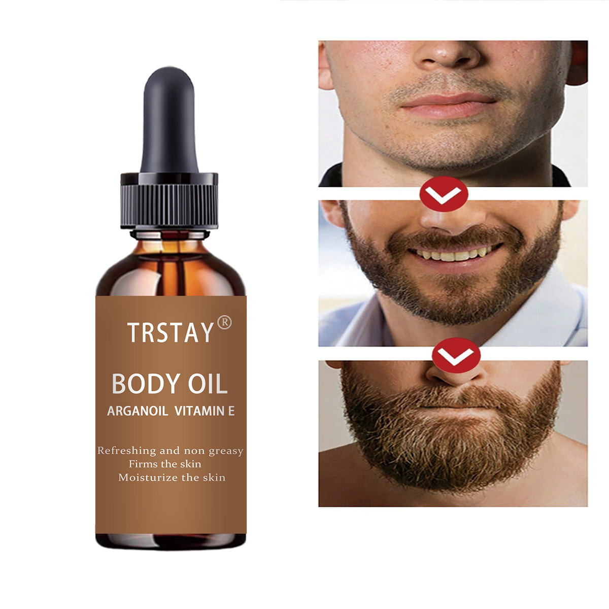 2022 óleo de barba para homens - Beard Oil Growth avaliação e preço